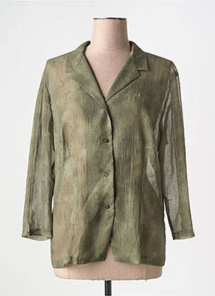 Chemisier vert LA ROCHELLE pour femme