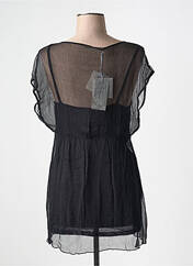 Top noir LAUREN VIDAL pour femme seconde vue