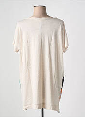 T-shirt beige LA FEE MARABOUTEE pour femme seconde vue