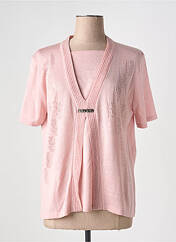 T-shirt rose I.ODENA pour femme seconde vue