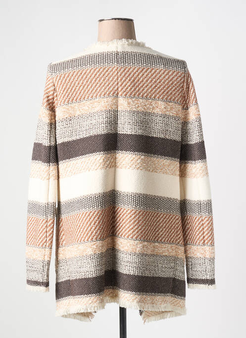 Gilet manches longues beige TAIFUN pour femme