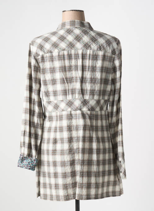 Chemisier coupe cintrée manches longues gris BETTY BARCLAY femme