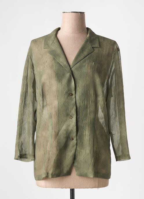 Chemisier vert LA ROCHELLE pour femme