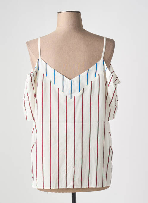 Top blanc COP COPINE pour femme