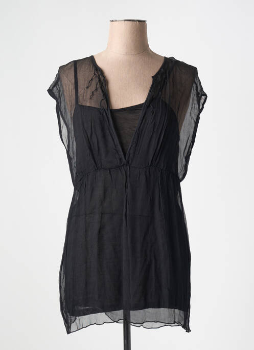 Top noir LAUREN VIDAL pour femme