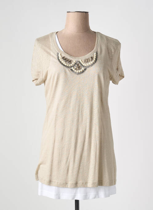 T-shirt beige GERRY WEBER pour femme