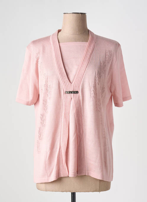 T-shirt rose I.ODENA pour femme