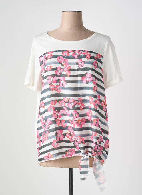 T-shirt rose STREET ONE pour femme