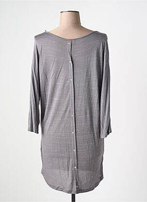 Tunique manches longues col rond gris STREET ONE femme