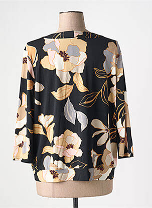 Blouse imprimé fleurs manches 3/4 noir BETTY BARCLAY femme