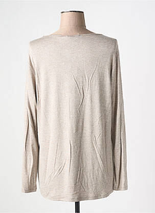 T-shirt manches longues manches longues beige LE COMTE femme