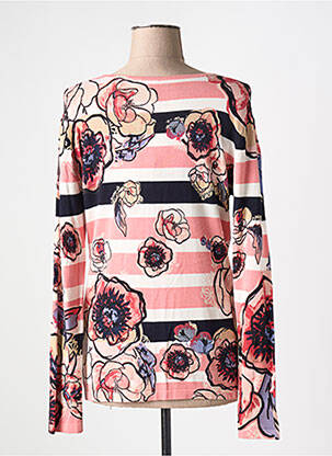 Pull stretch manches longues rose GERRY WEBER femme