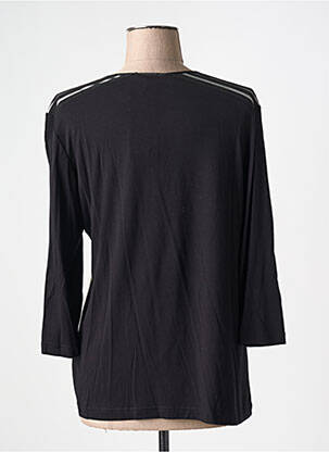 T-shirt manches 3/4 manches 3/4 noir GERRY WEBER femme