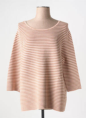 Pull coupe cintrée manches 3/4 rose GERRY WEBER femme