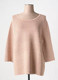 Pull coupe cintrée manches 3/4 rose GERRY WEBER femme
