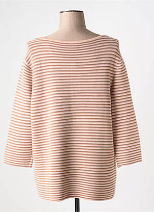 Pull coupe cintrée manches 3/4 rose GERRY WEBER femme