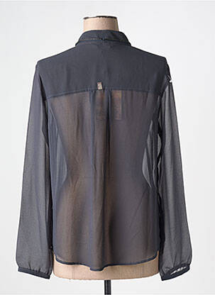 Blouse légère et transparente manches longues gris LOLA ESPELETA femme