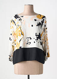 Blouse manches 3/4 manches 3/4 beige COP COPINE femme