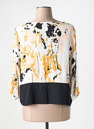 Blouse manches 3/4 manches 3/4 beige COP COPINE femme