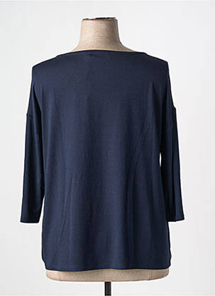 Blouse imprimé fantaisie manches 3/4 bleu BETTY BARCLAY femme