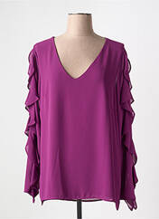 Blouse violet EDAS pour femme seconde vue