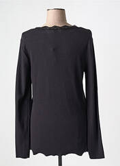 Top noir OUI pour femme seconde vue