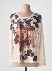 T-shirt beige TAIFUN pour femme seconde vue