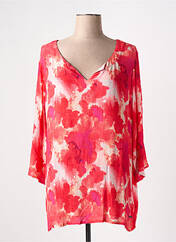 Tunique manches longues rouge AGATHE & LOUISE pour femme seconde vue