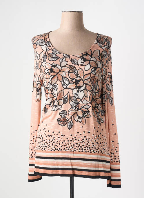 Pull coupe cintrée manches longues orange GERRY WEBER femme