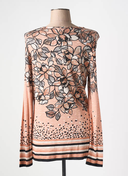 Pull coupe cintrée manches longues orange GERRY WEBER femme