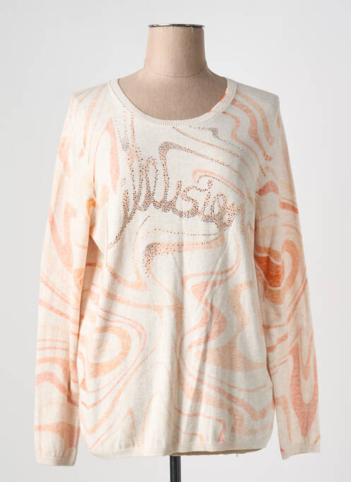 Pull orange OUI pour femme