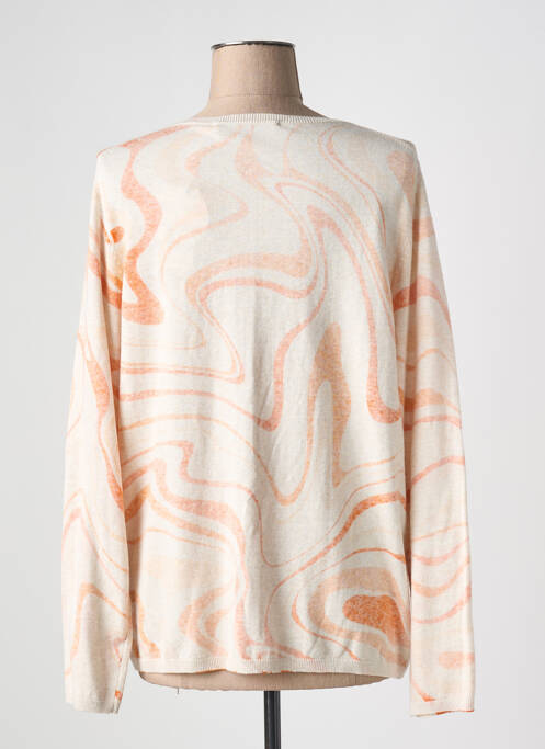 Pull orange OUI pour femme