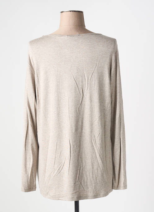 T-shirt beige LE COMTE pour femme