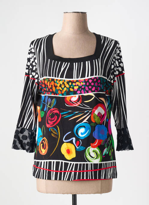 T-shirt noir OLIVIER PHILIPS pour femme