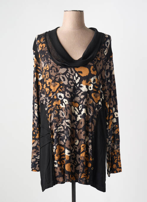 T-shirt noir ONE O ONE pour femme