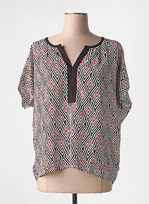 Blouse manches courtes manches courtes orange LOLA ESPELETA femme