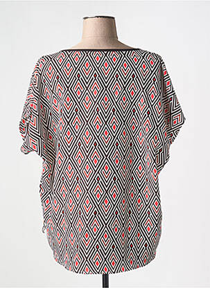 Blouse manches courtes manches courtes orange LOLA ESPELETA femme
