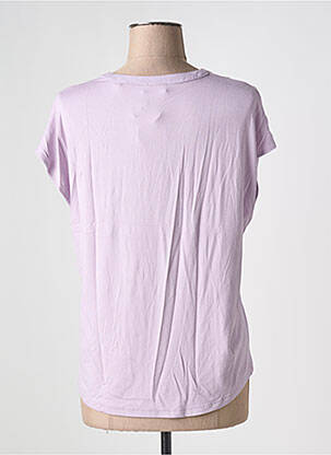 Blouse manches courtes manches courtes violet S.OLIVER femme