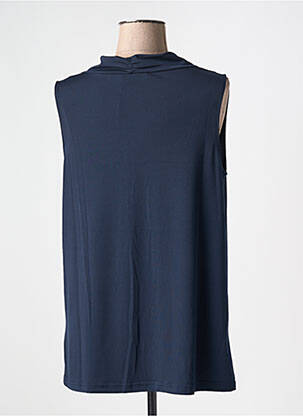 Top stretch sans manche bleu BETTY BARCLAY femme