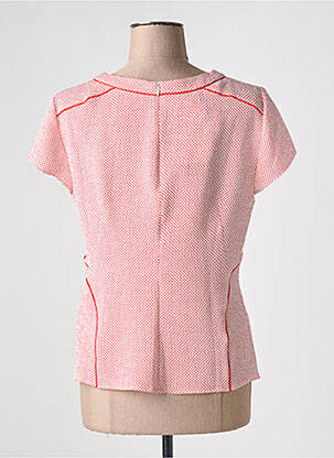 Top tissage crêpe manches courtes rouge GERRY WEBER femme