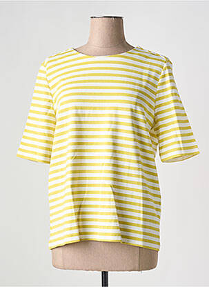 T-shirt coupe droite manches courtes vert S.OLIVER femme