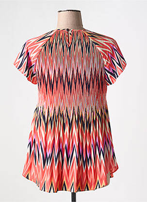Top coupe fluide manches courtes orange BETTY BARCLAY femme