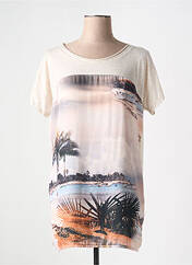 T-shirt beige LA FEE MARABOUTEE pour femme seconde vue