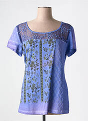 T-shirt violet ANGELS NEVER DIE pour femme seconde vue