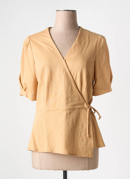 Blouse beige DIVILUNE pour femme