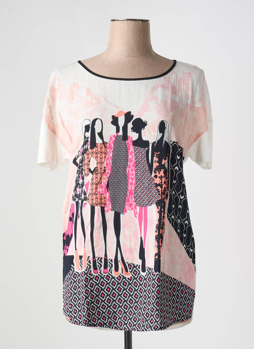 T-shirt beige GERRY WEBER pour femme