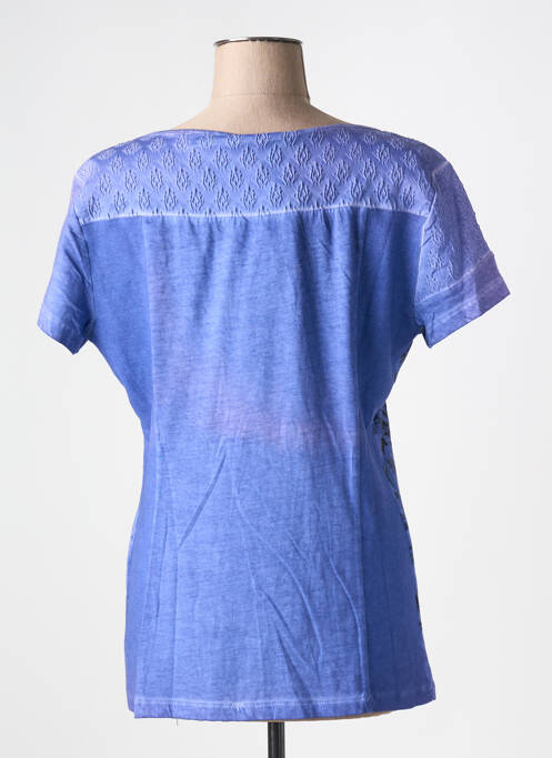 T-shirt violet ANGELS NEVER DIE pour femme