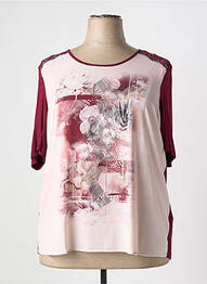 T-shirt coupe droite manches courtes rouge GERRY WEBER femme
