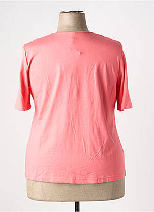 T-shirt stretch manches courtes rose RABE femme