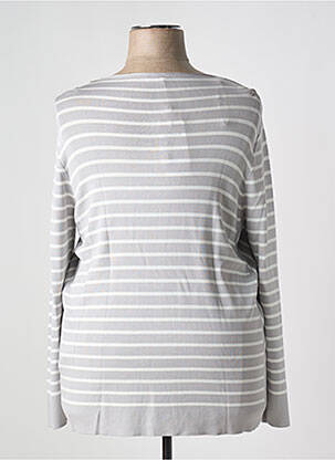 Pull coupe cintrée manches longues gris GERRY WEBER femme